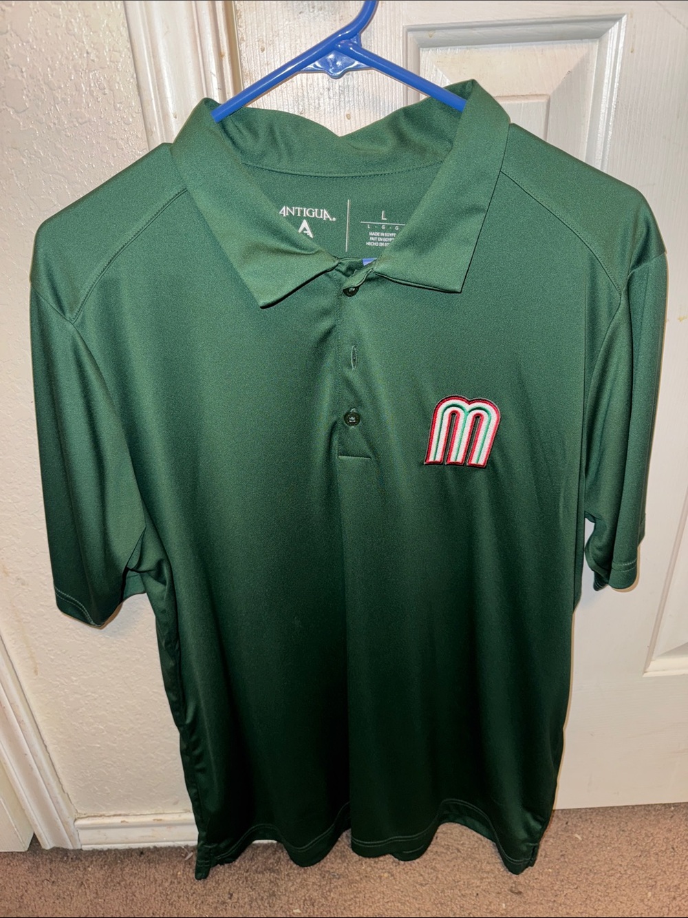Antigua México World Baseball Classic Men's Golf Polo